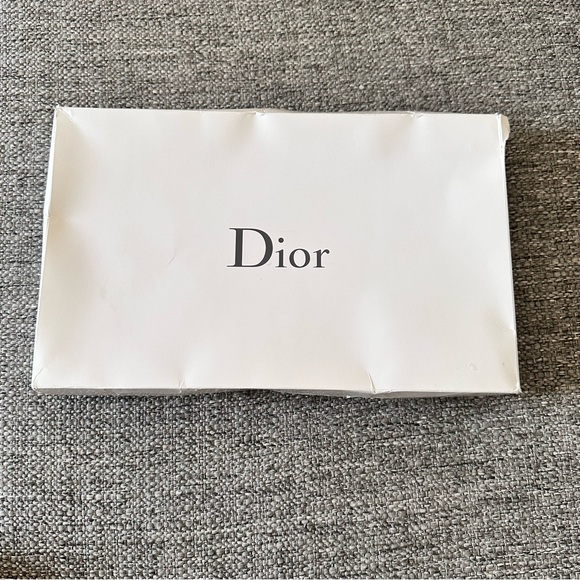 NEW RARE DIOR POUCH BAG SEQUINS BEADED ZIP MAKEUP TOILETRY COSMETIC CASE PINK - Picture 7 of 11